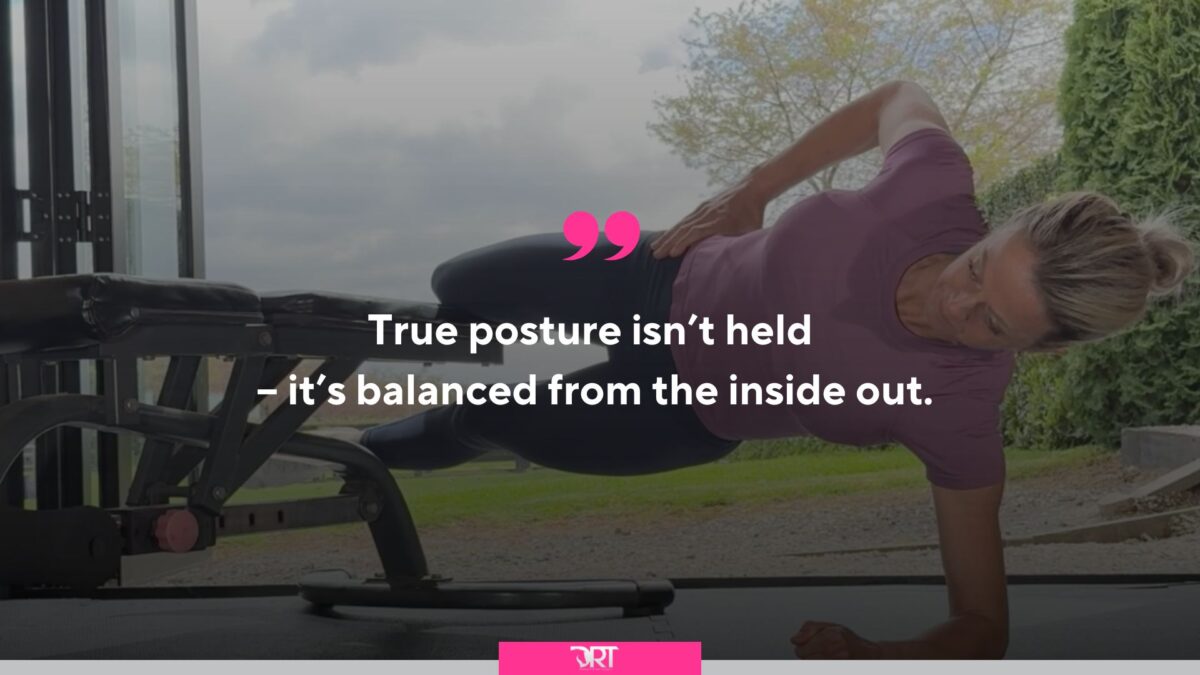 A rider with true posture — deep, supple, and stable in the saddle
