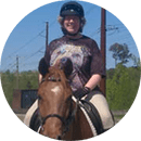 Pam Knudsen, dressage rider